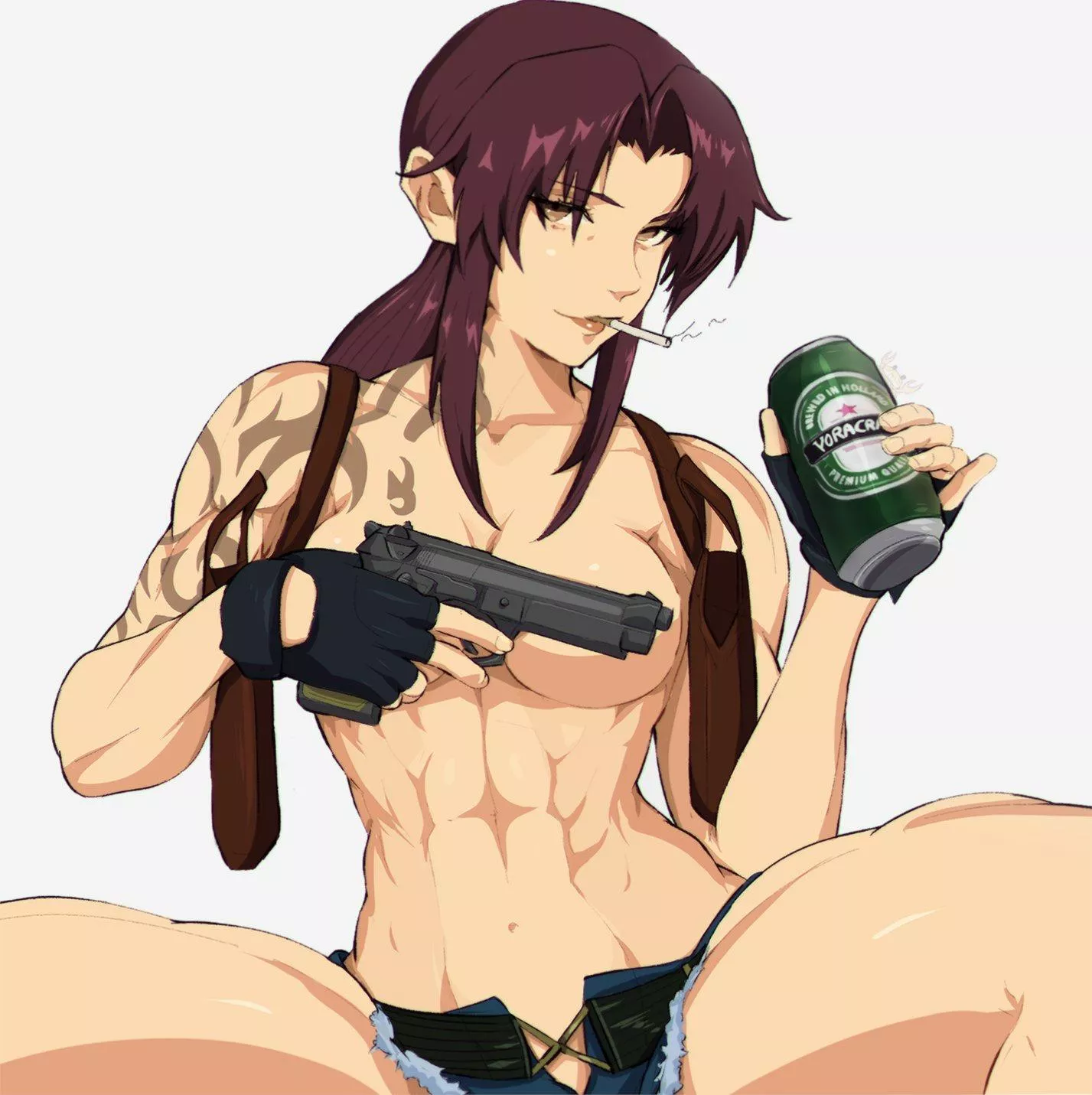 Revy (@yoracrab) [Black Lagoon]