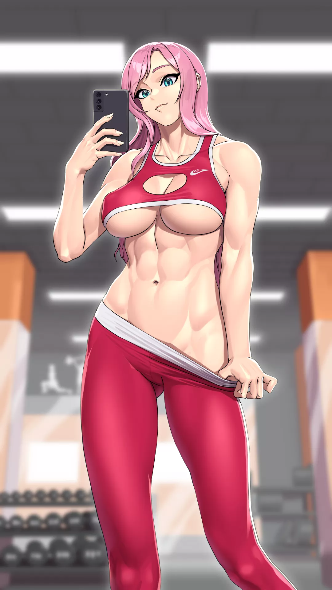 Abs selfie [Artist: Lyoung0J]