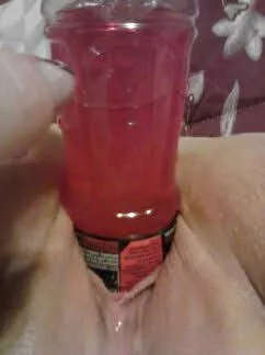 Big powerade bottle works as a dildo right?