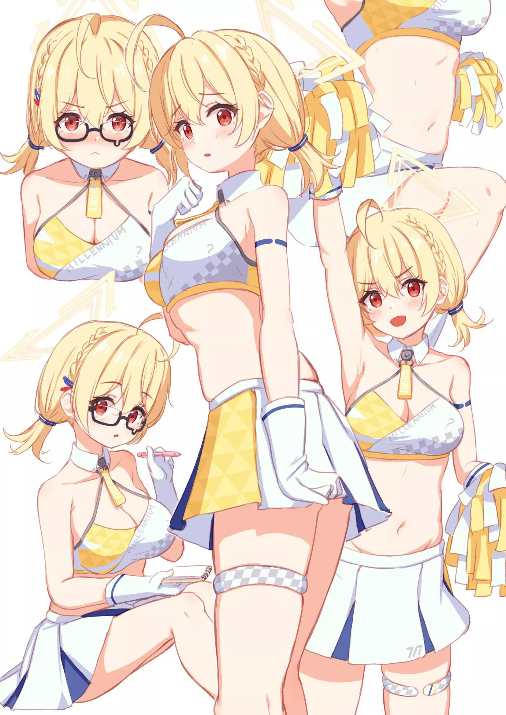 Cheerleading Kotori (Miso) [Blue Archive]