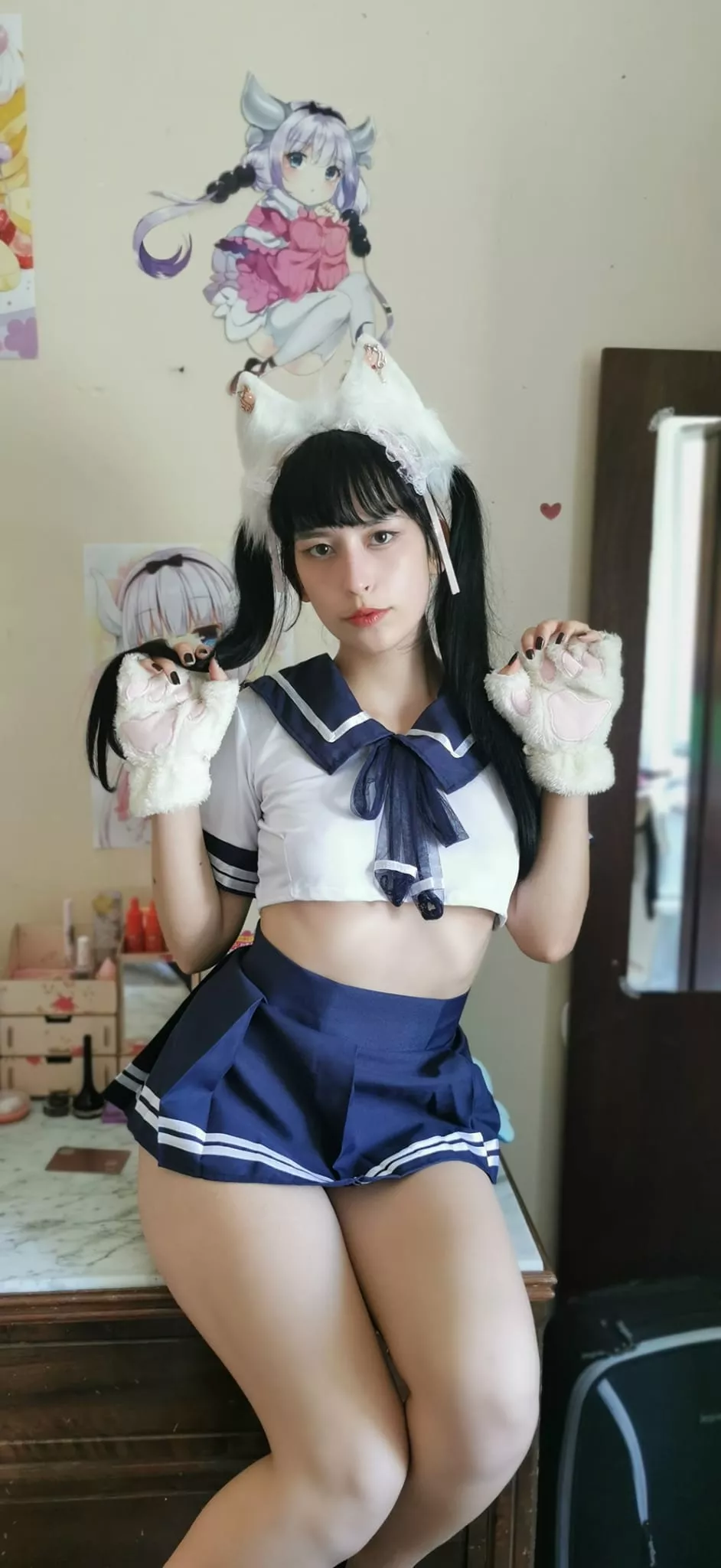 Kitty schoolgirl!