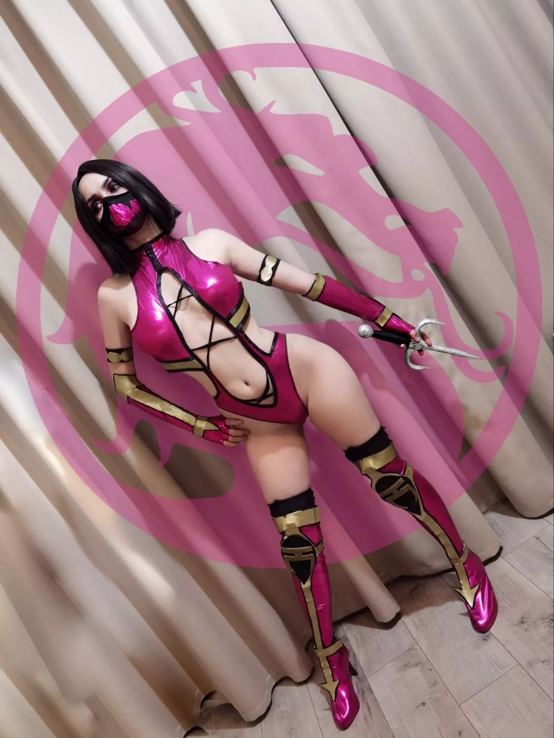 Me (Liliah_cosplay) as Mileena from Mortal Kombat 9