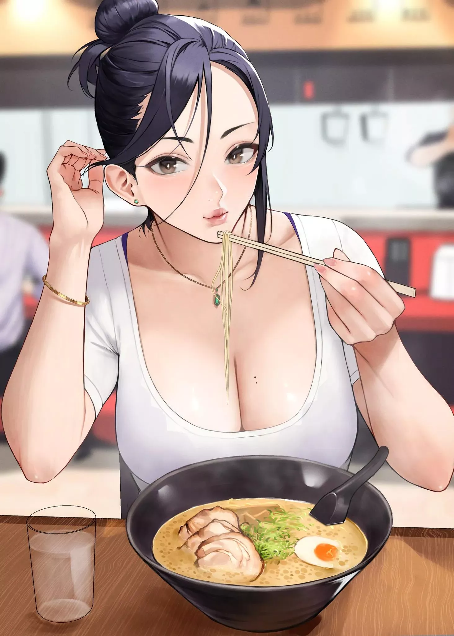 Ramen Date with a MILF