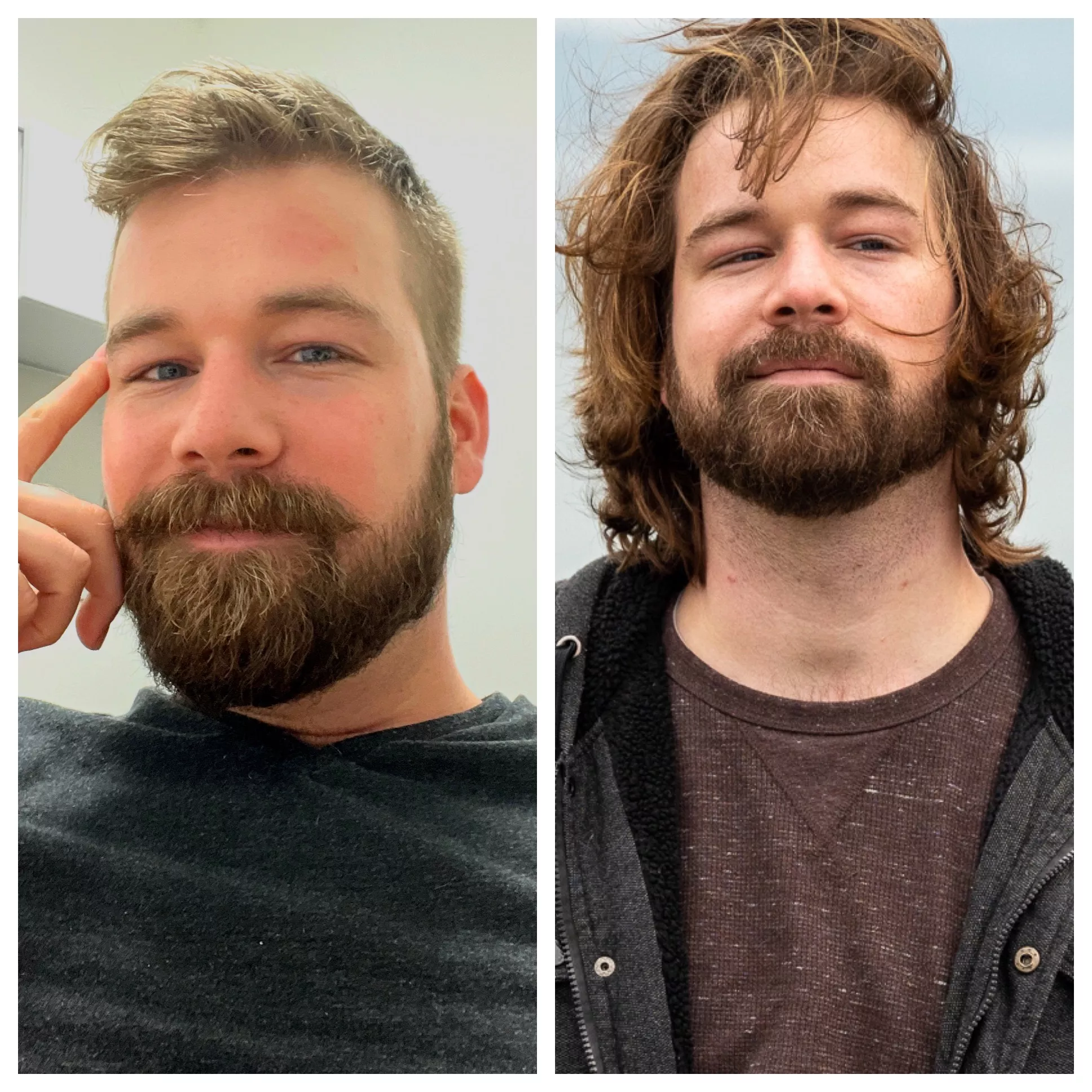 What do you bros think? Short or long hair?