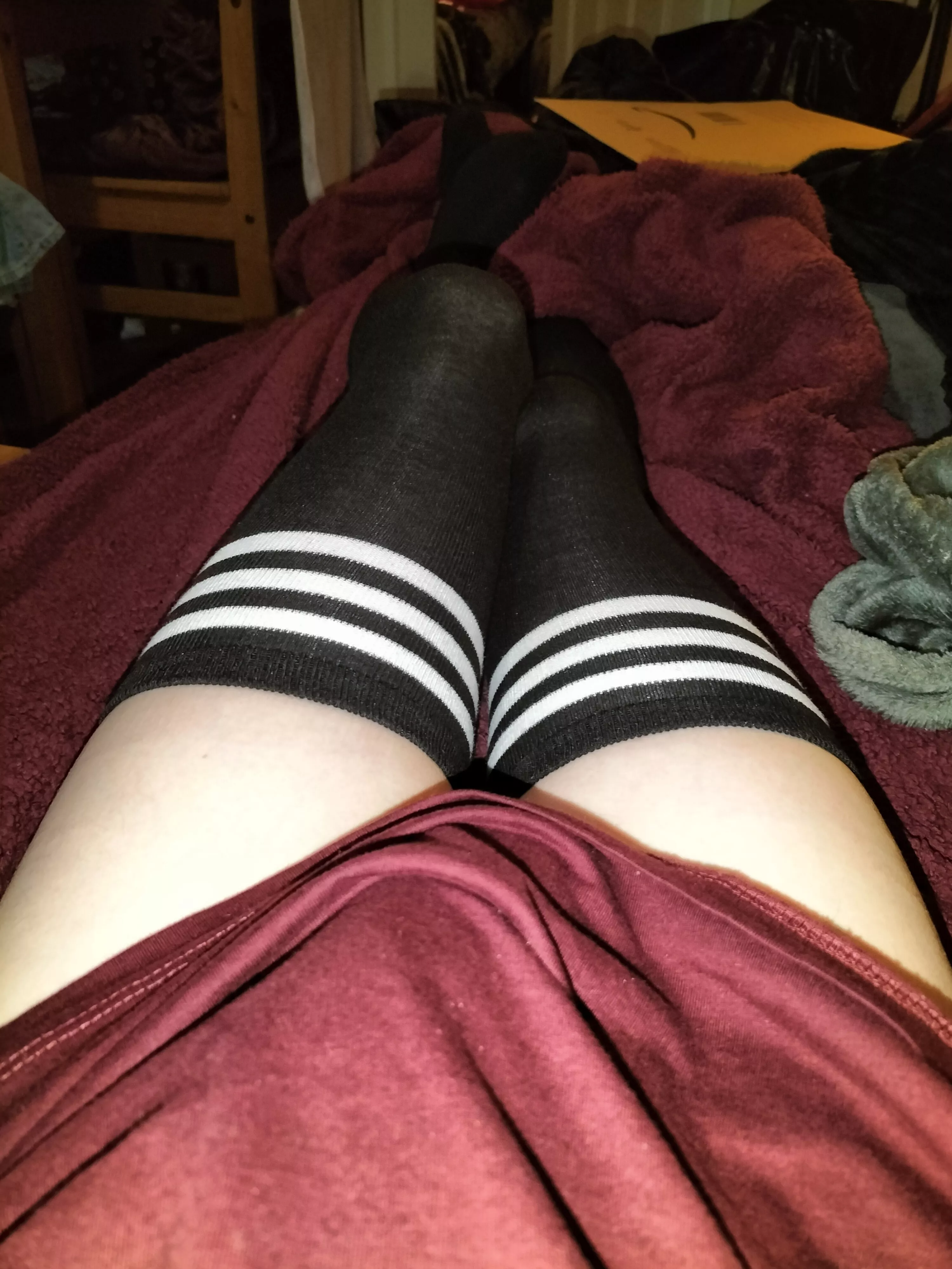 Another new pair of thigh highs arrived!! Do you like them? :D