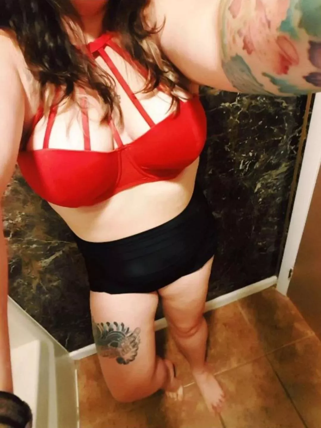 any interest in a chubby tattooed slut?