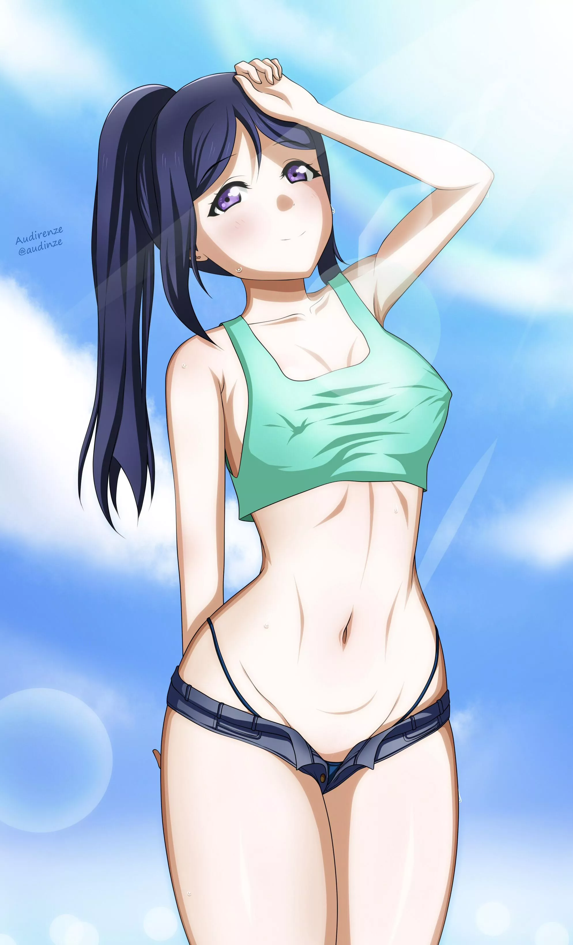 Kanan receiving some sunshine