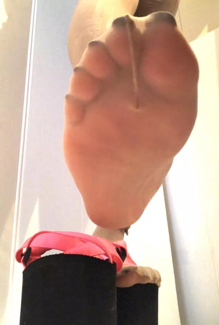 Nylon soles anyone? They need some cum