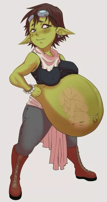 pregnant goblin