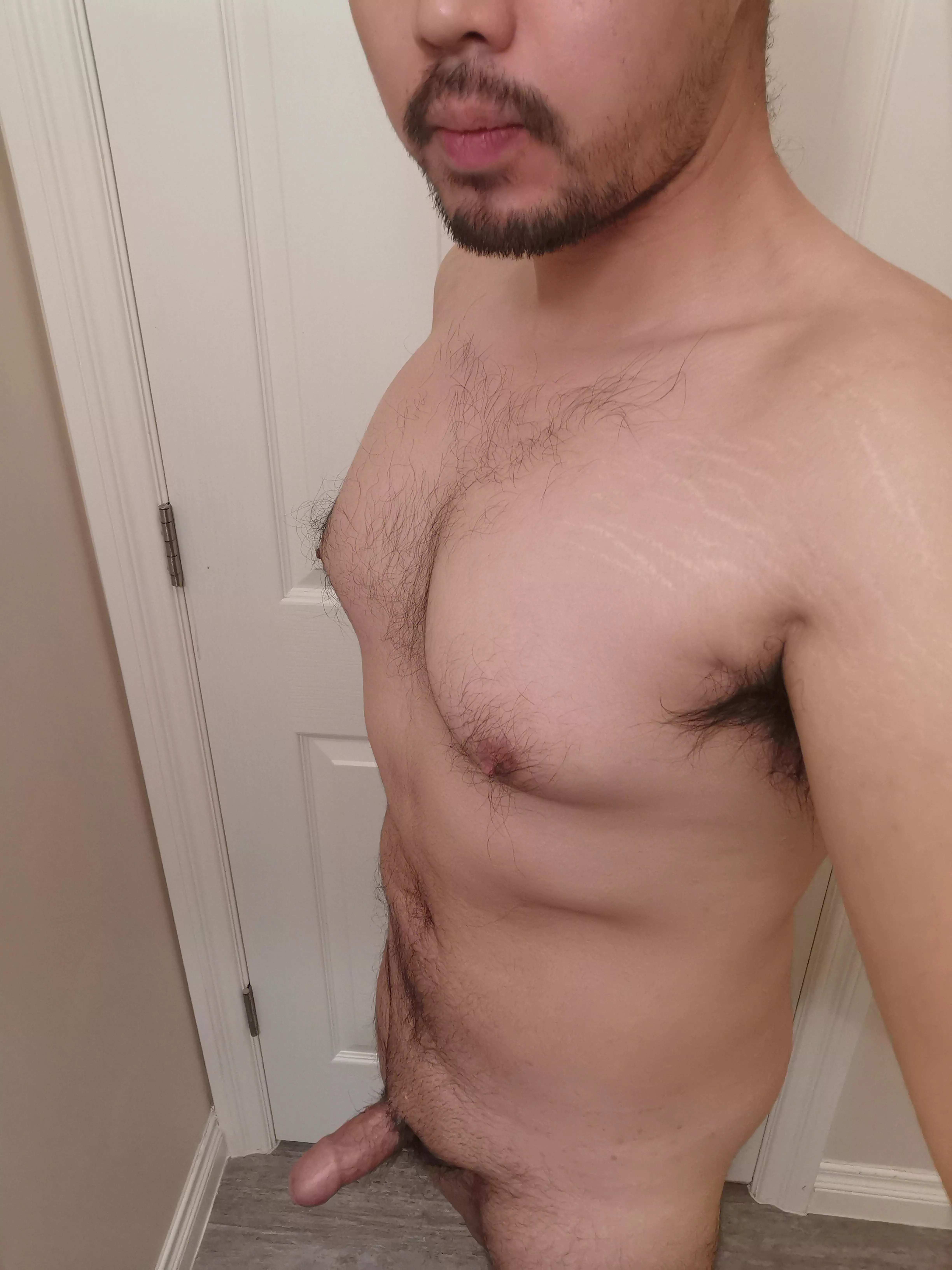 Thank you everyone for the massive support yesterday! I've never received so much love and compliment for my body and smaller size cock. I am feeling super confident about my body now! 😊