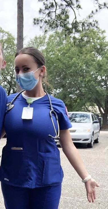 Busty nurse