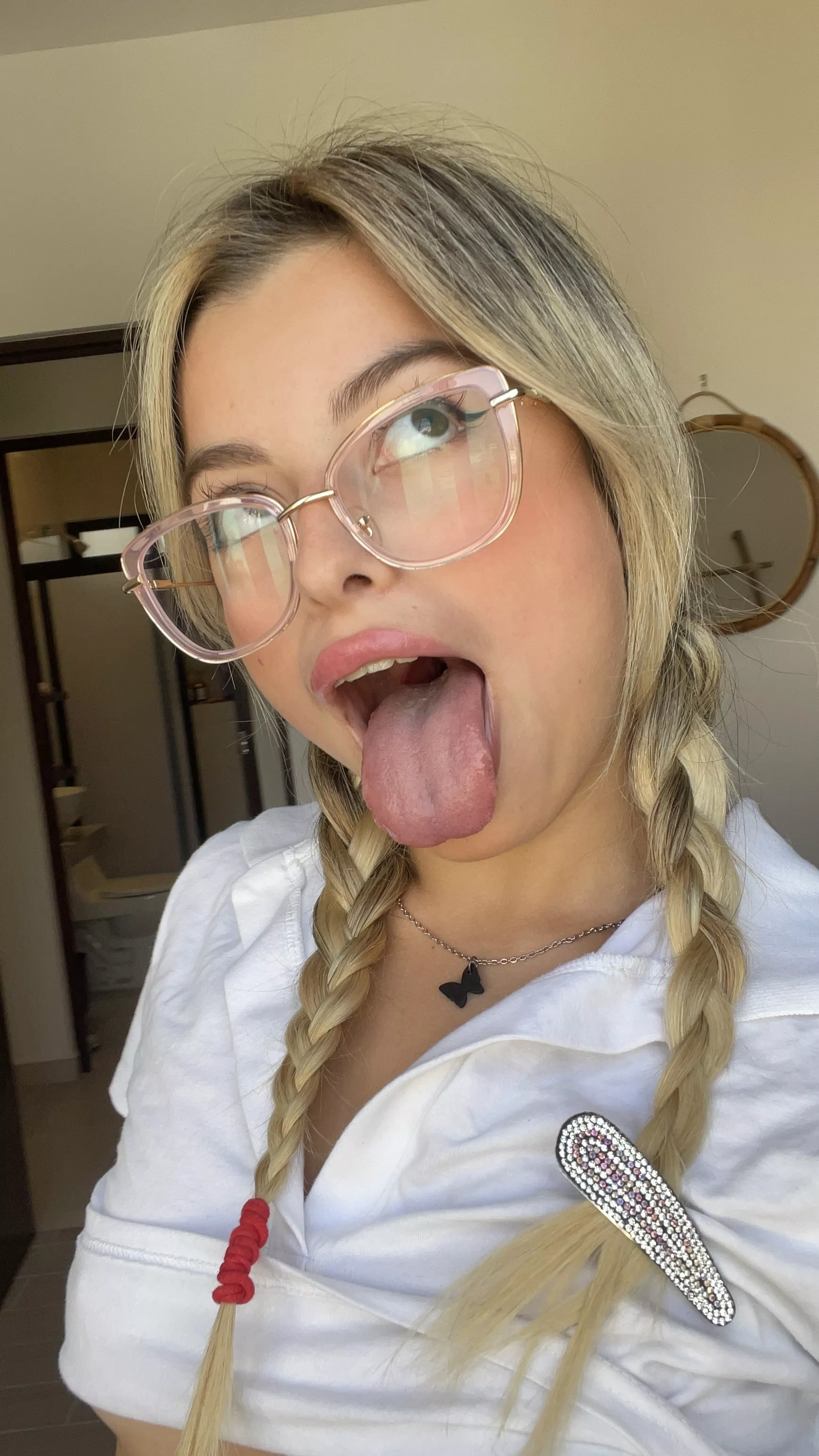 Can I give you oral sex with my tongue?