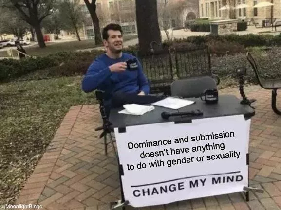 Can’t change my mind on this one though 😌