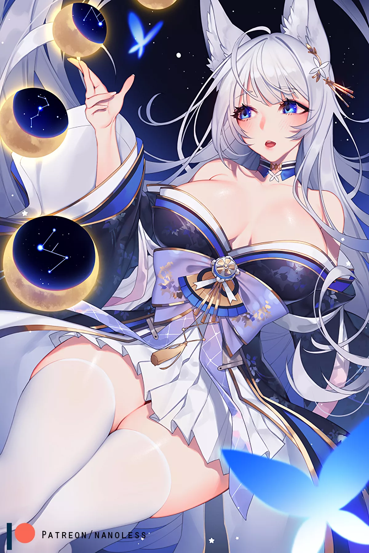 Happy Launch Day IJN Shinano with constellation (NanolessP) [Azur Lane]