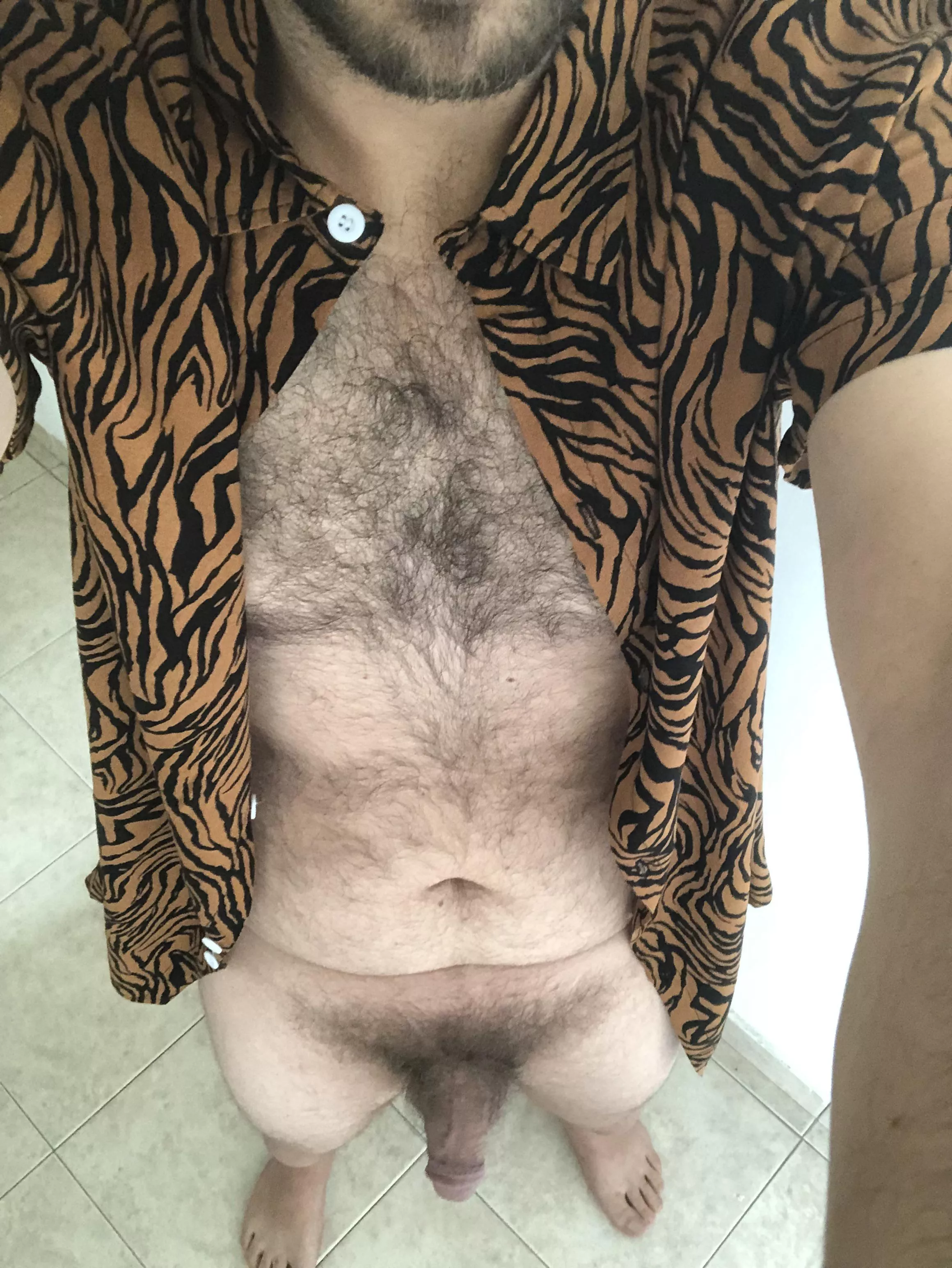 just turned 33. what do you think of my leopard look?