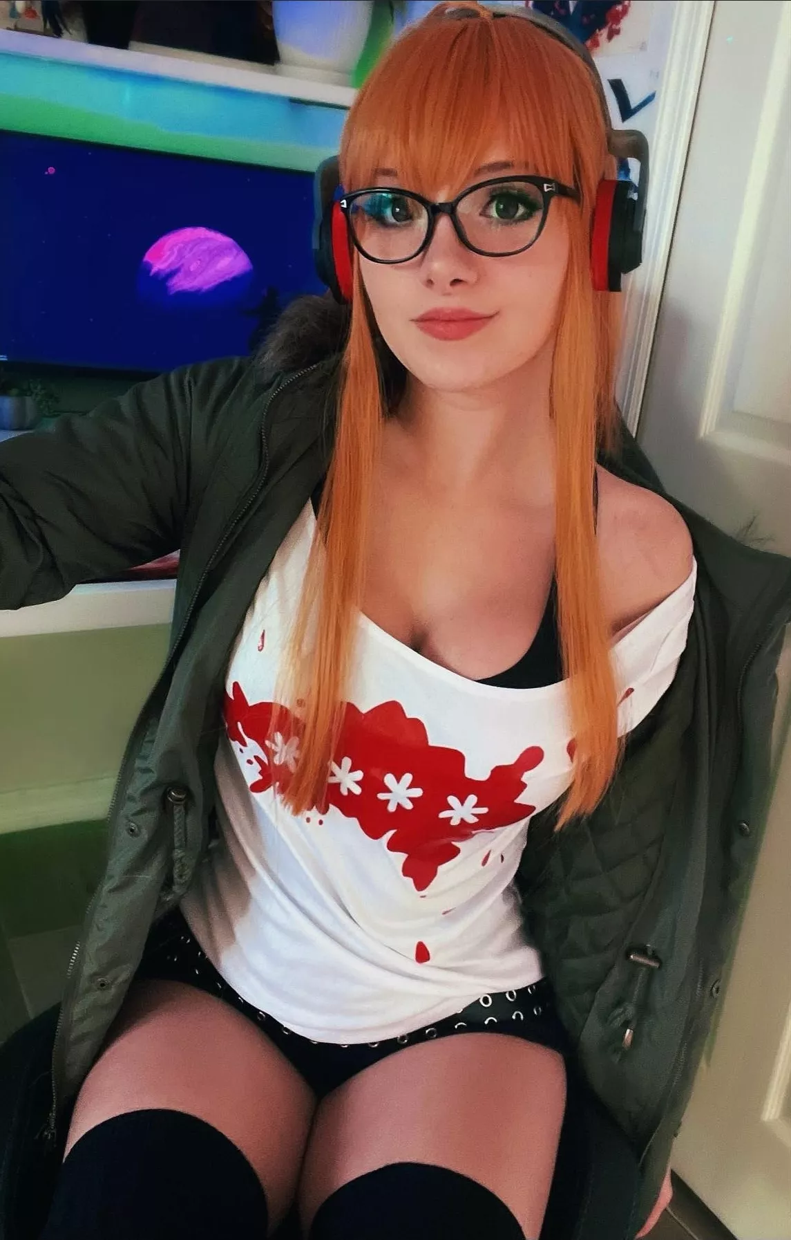 Madison Kate as Futaba Sakura (Persona 5)