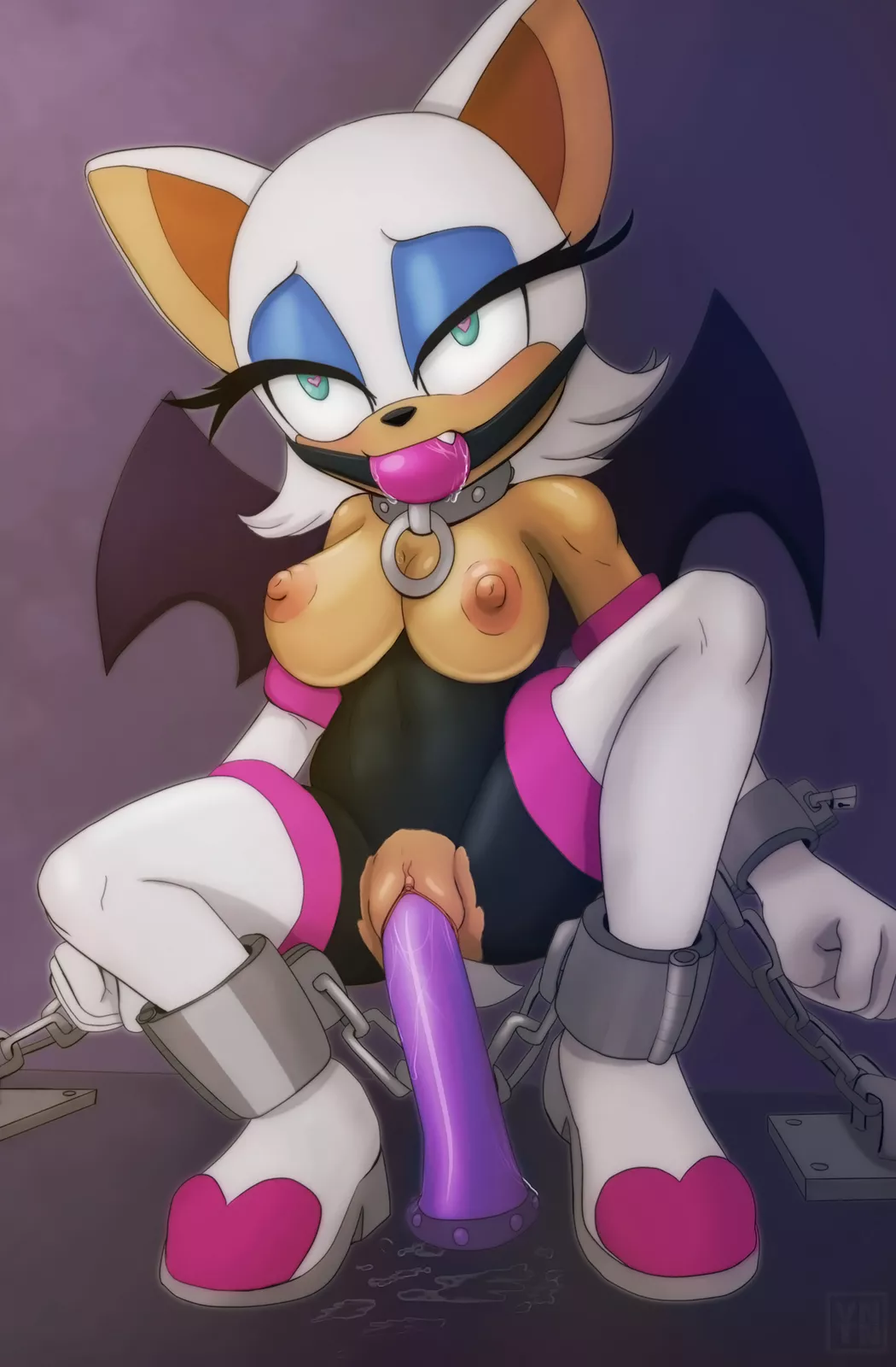 Rouge & BDSM (art by vntn)