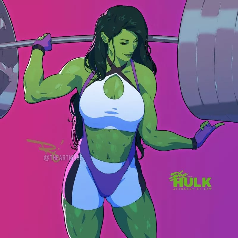 She Hulk (@TheArtMage) [Marvel Comics]