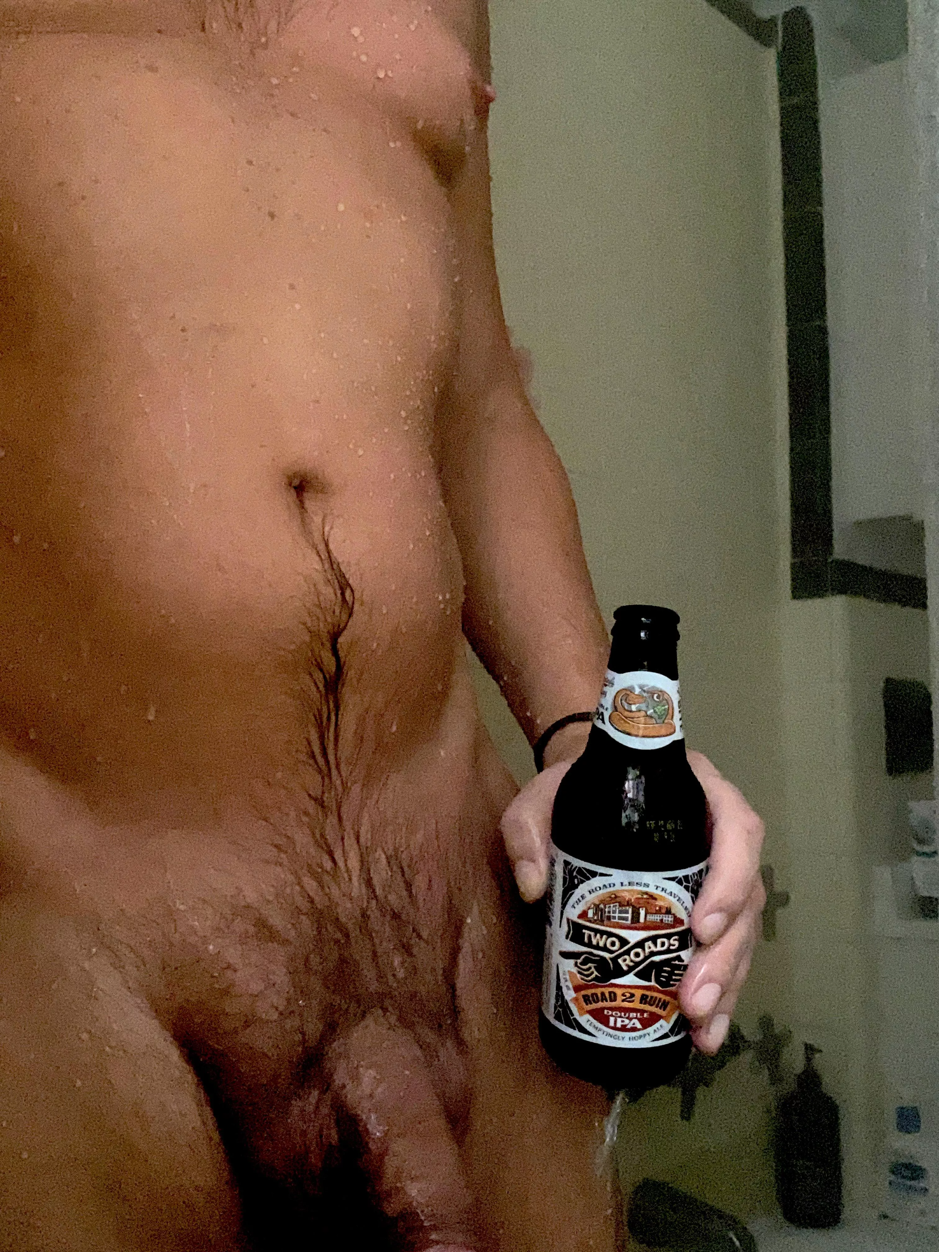 Shower beer