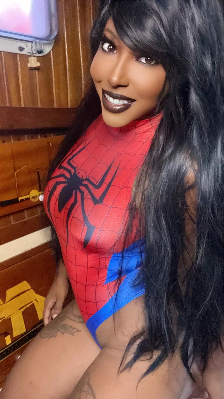 Sling your web at me. [Spidergirl | Self]