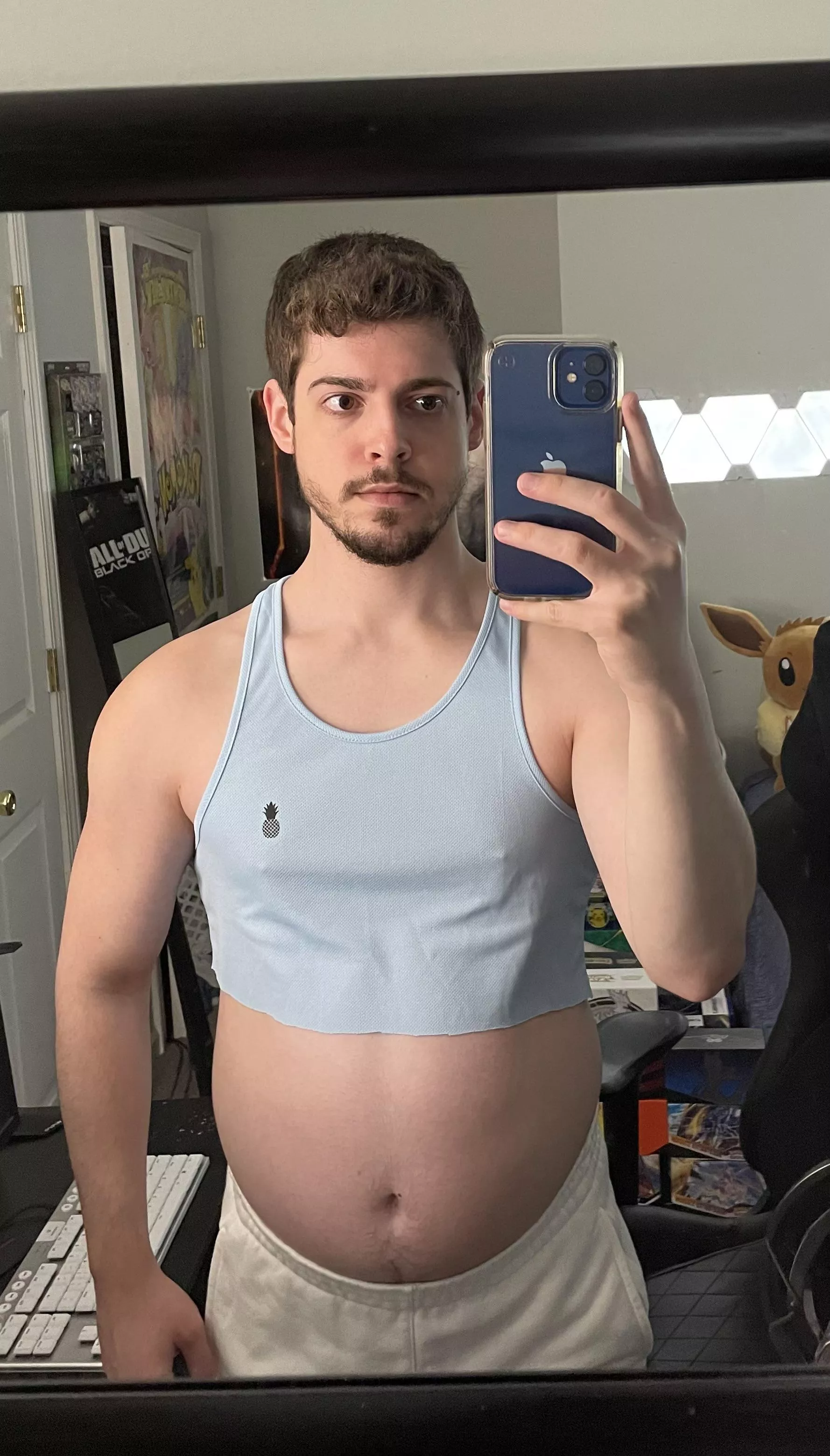 [24] Do I look okay in this crop top?