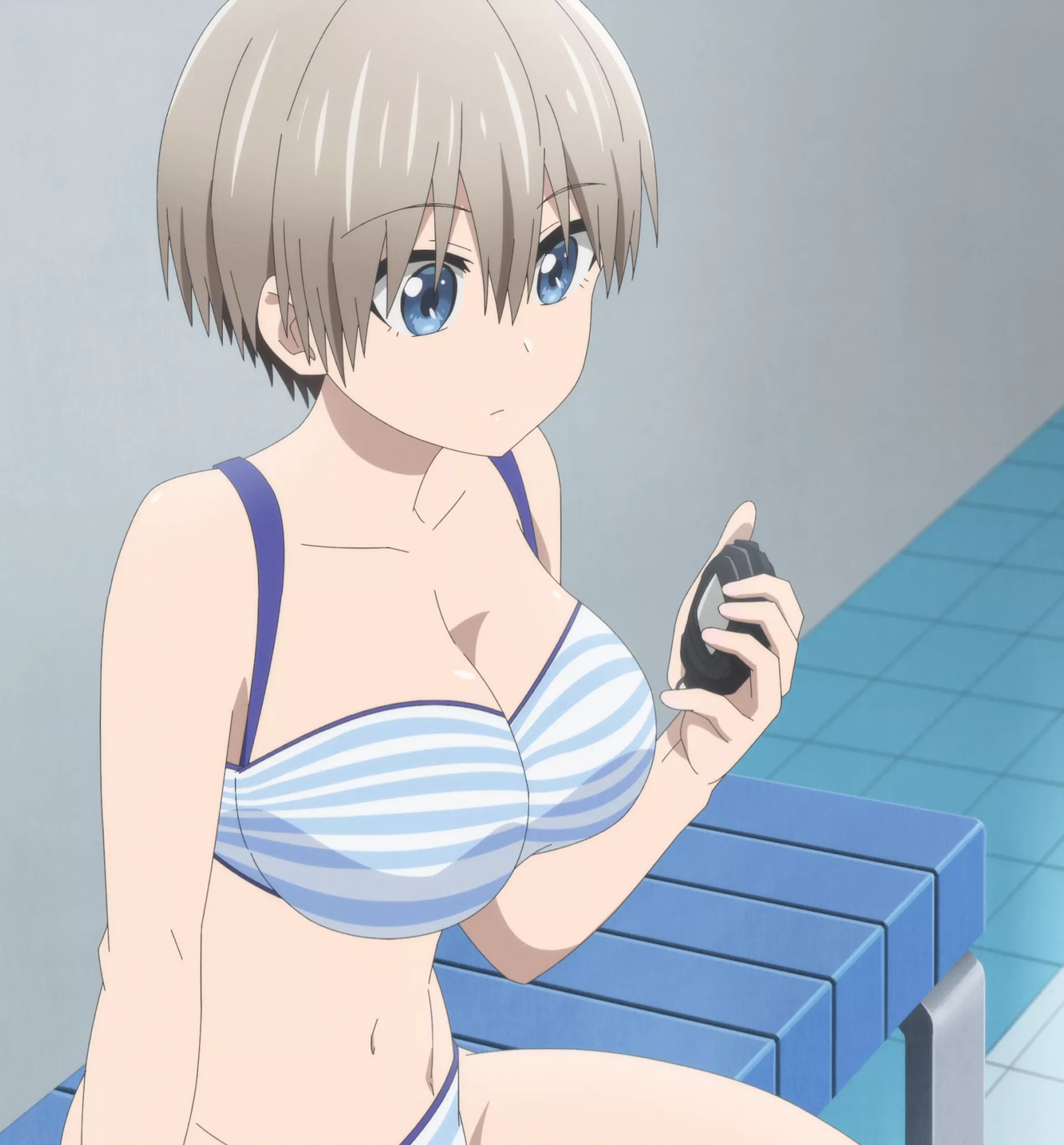 Blue stripes [Uzaki-chan wa Asobitai! S2]