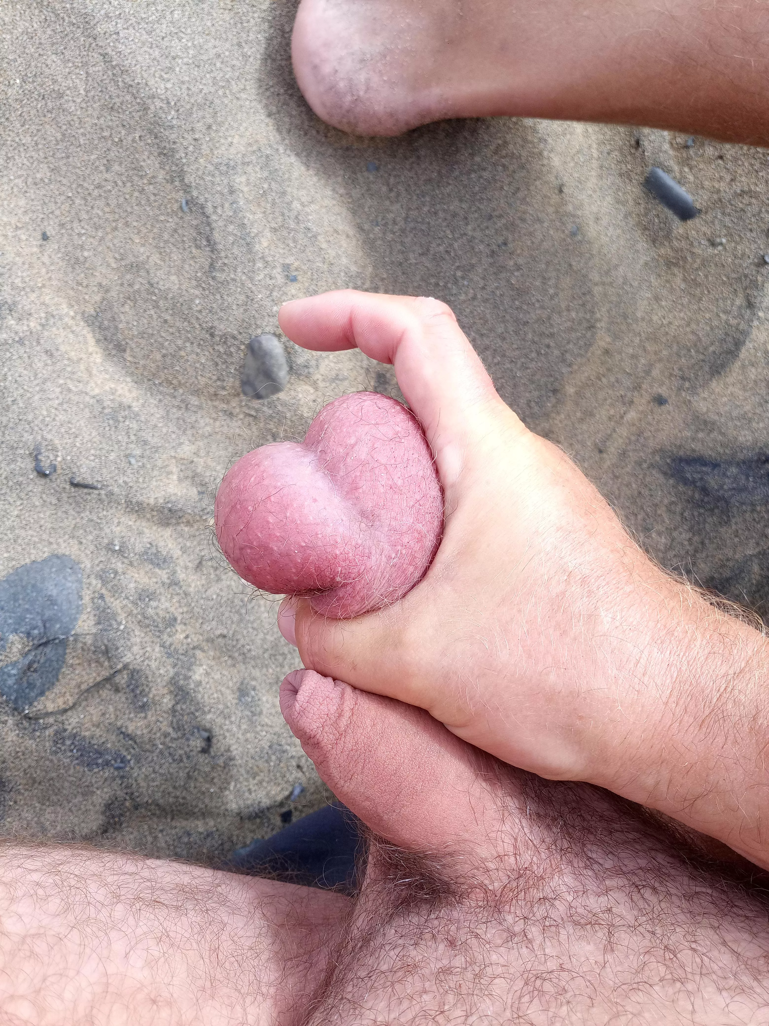 Dad's balls need a suck/lick