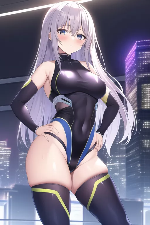 Futuristic City Girl