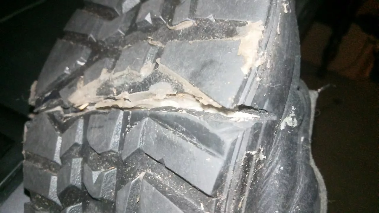 How to repair a split tread? No effective info online and e6000 is the temporary solution that has prevented further damage.