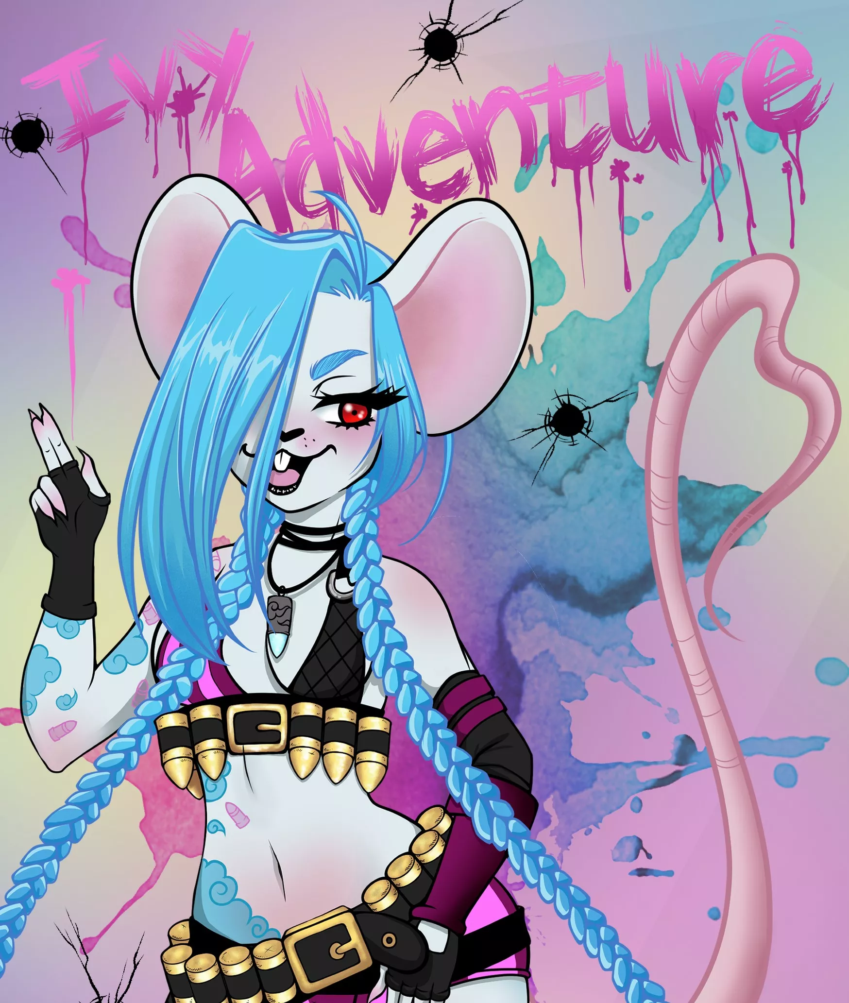 Jinx Furry by Ivy Adventure