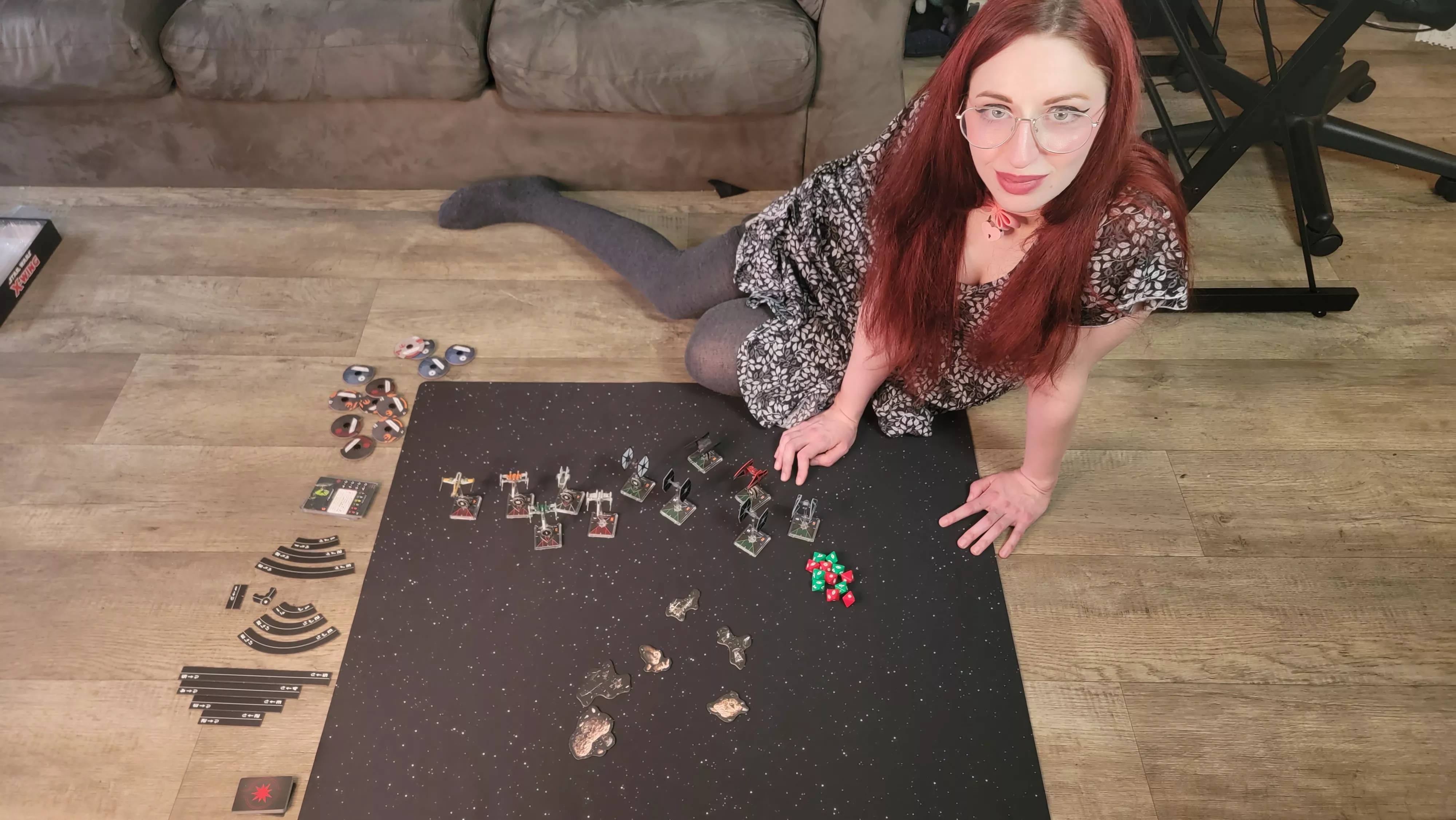 Just being cute, showing off some X-Wing [f]