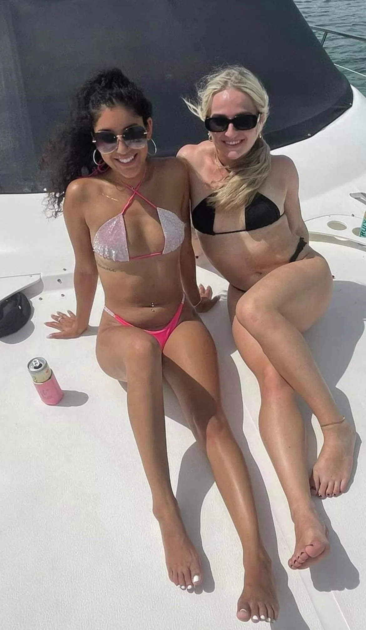 Ladies on a boat