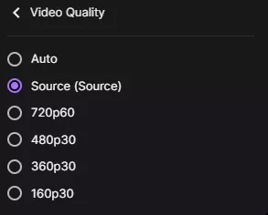 Some VODs I get Source (1080p) and others I get Source (Source). What is the difference?