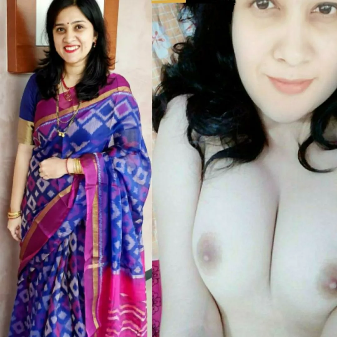 Beautiful Marathi wife Radhika dressed/ undressed ðŸ˜