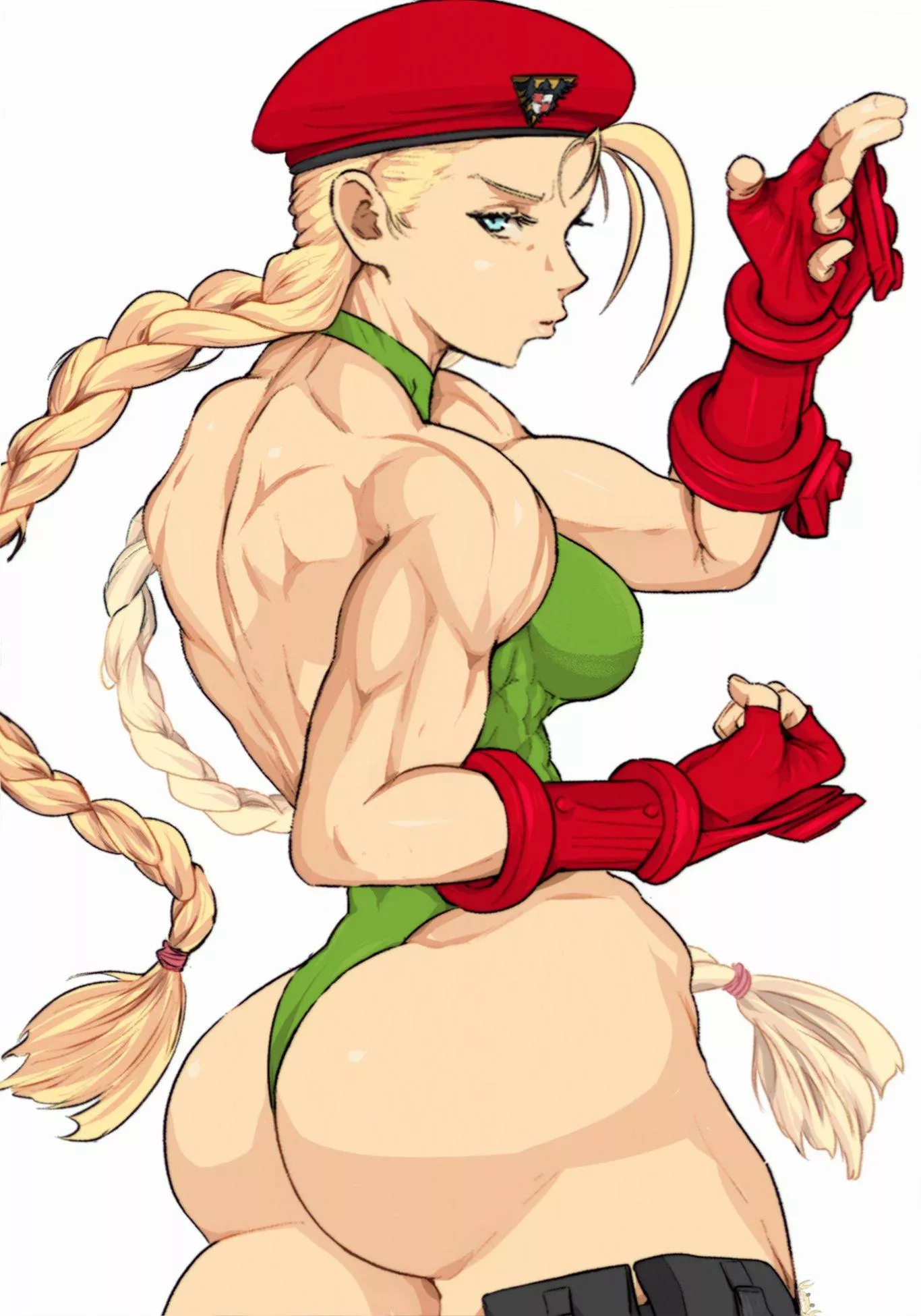 cammy white back training (@yoracrab) [Street Fighter]