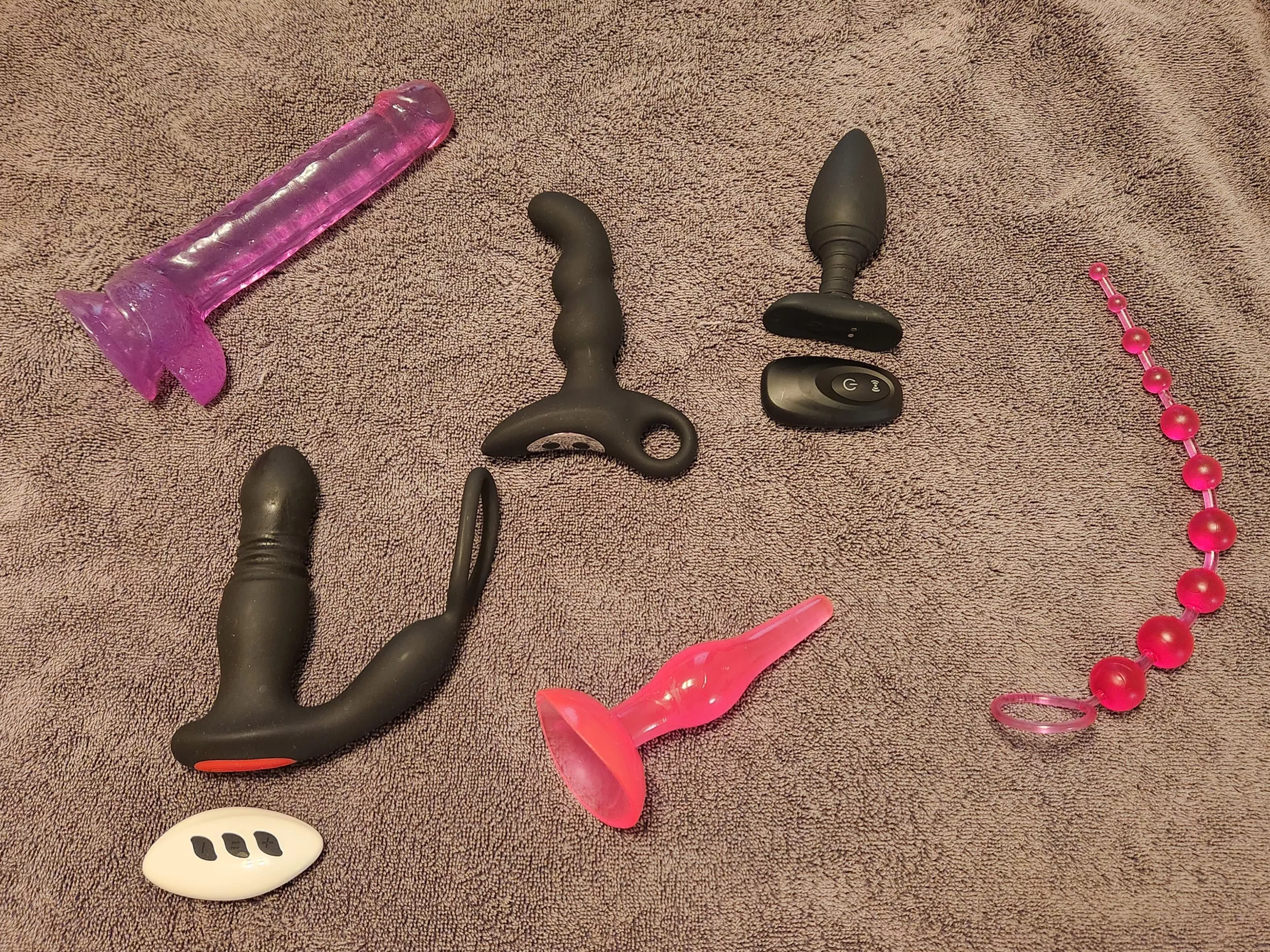 I want to play tonight but can't decide what toy to use. Any suggestions?