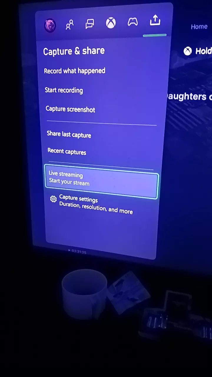 Made a new twitch account, linked it to my Xbox, but this shortcut still streams to my old account