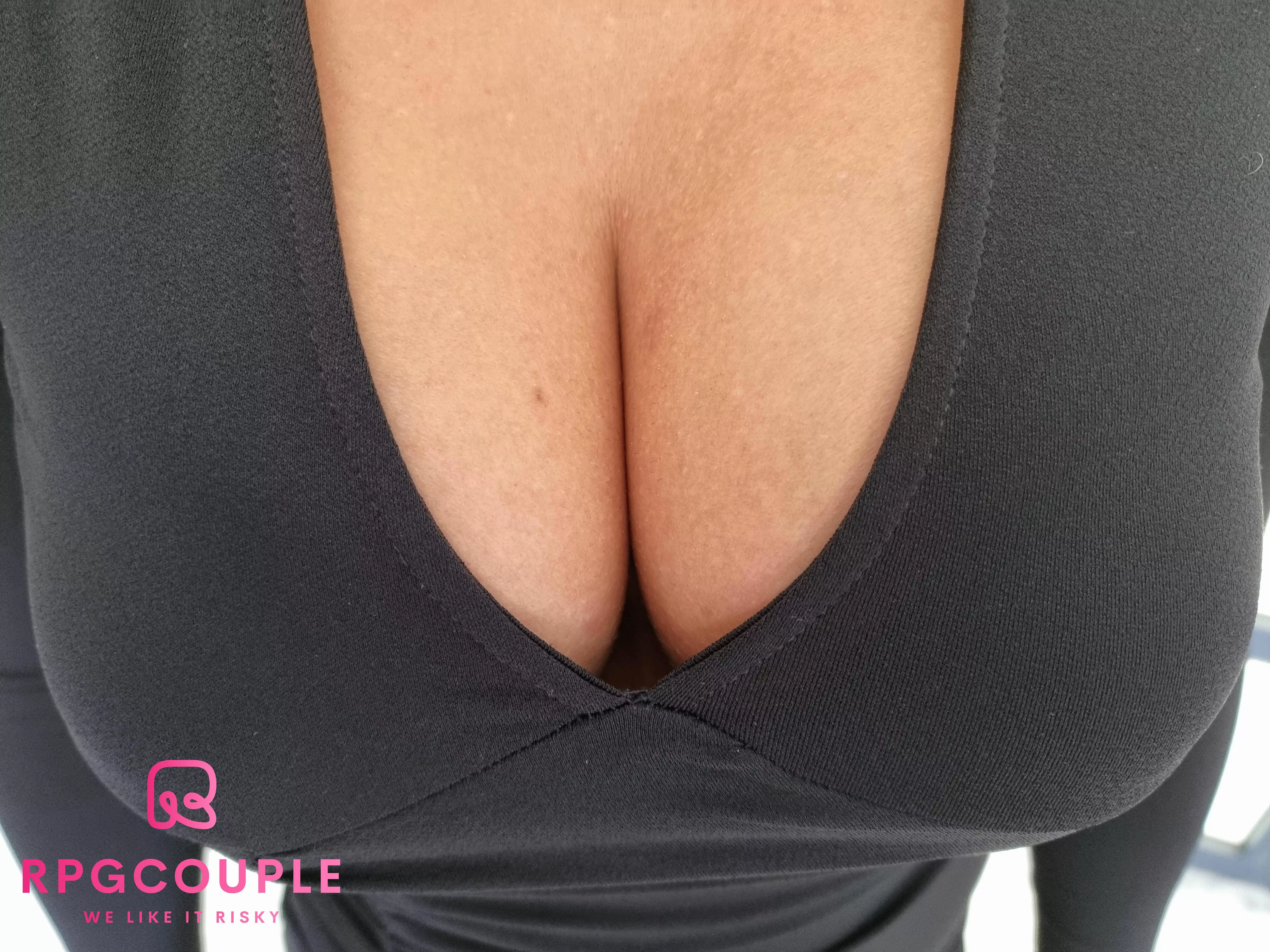 My boobs in the office