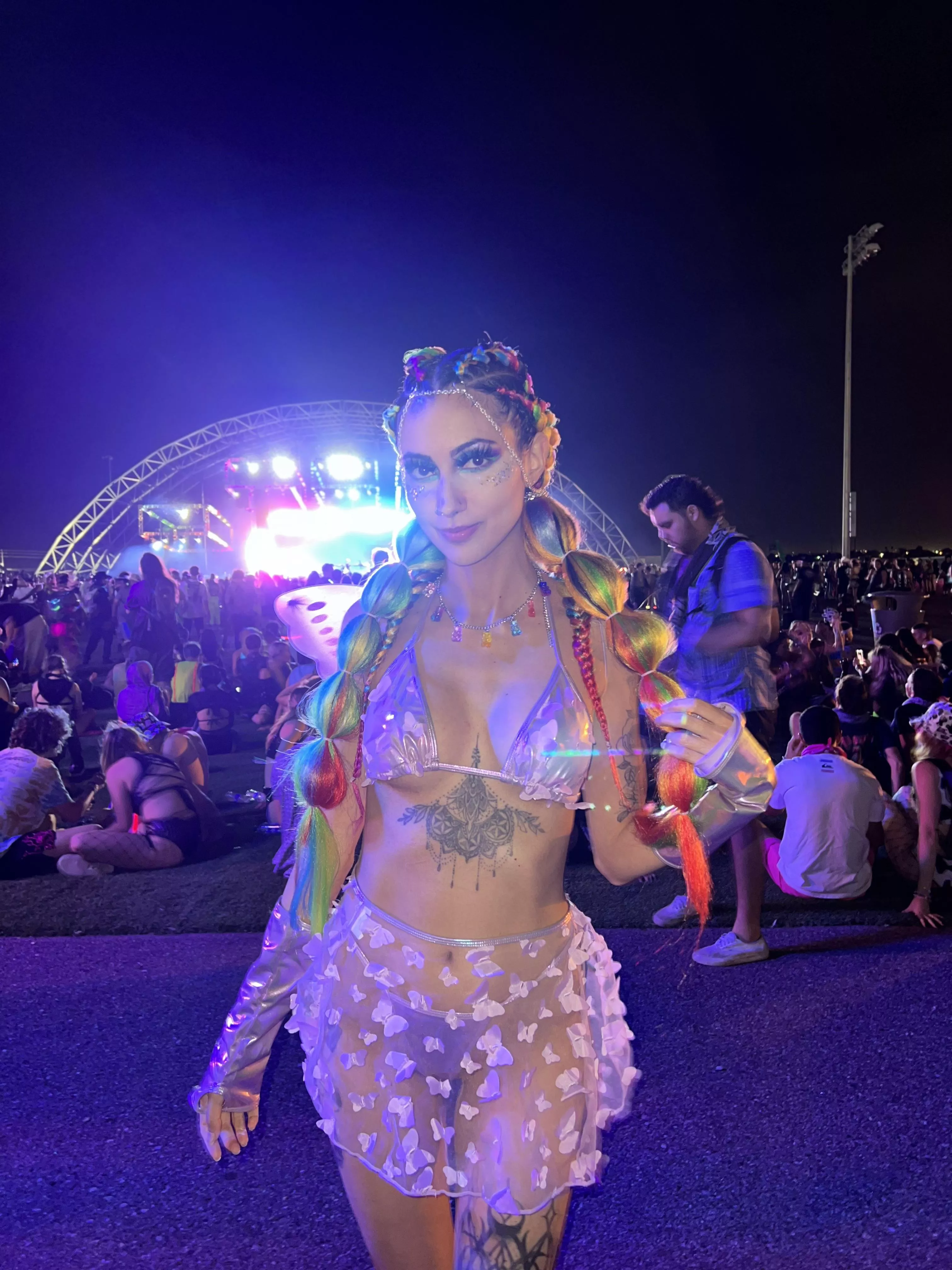 rave fairy at goldrush🧚🏻‍♀️🌈✨