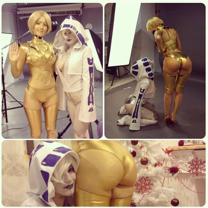 Star Wars - R2D2 & C-3PO (Pinup) by GeekGirls