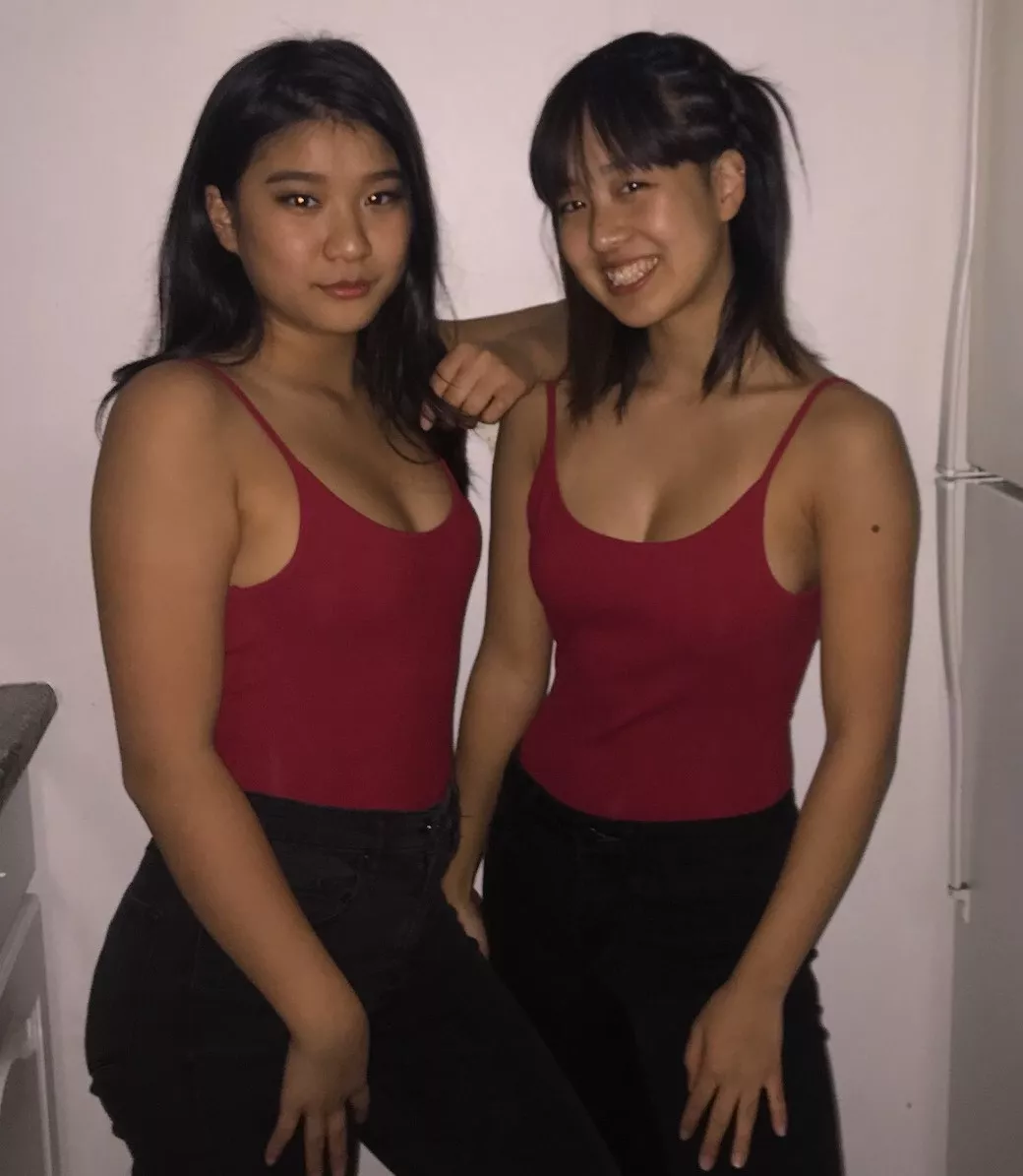 Two petite Asians that need to have their tight holes ruined. Which one are you using first?