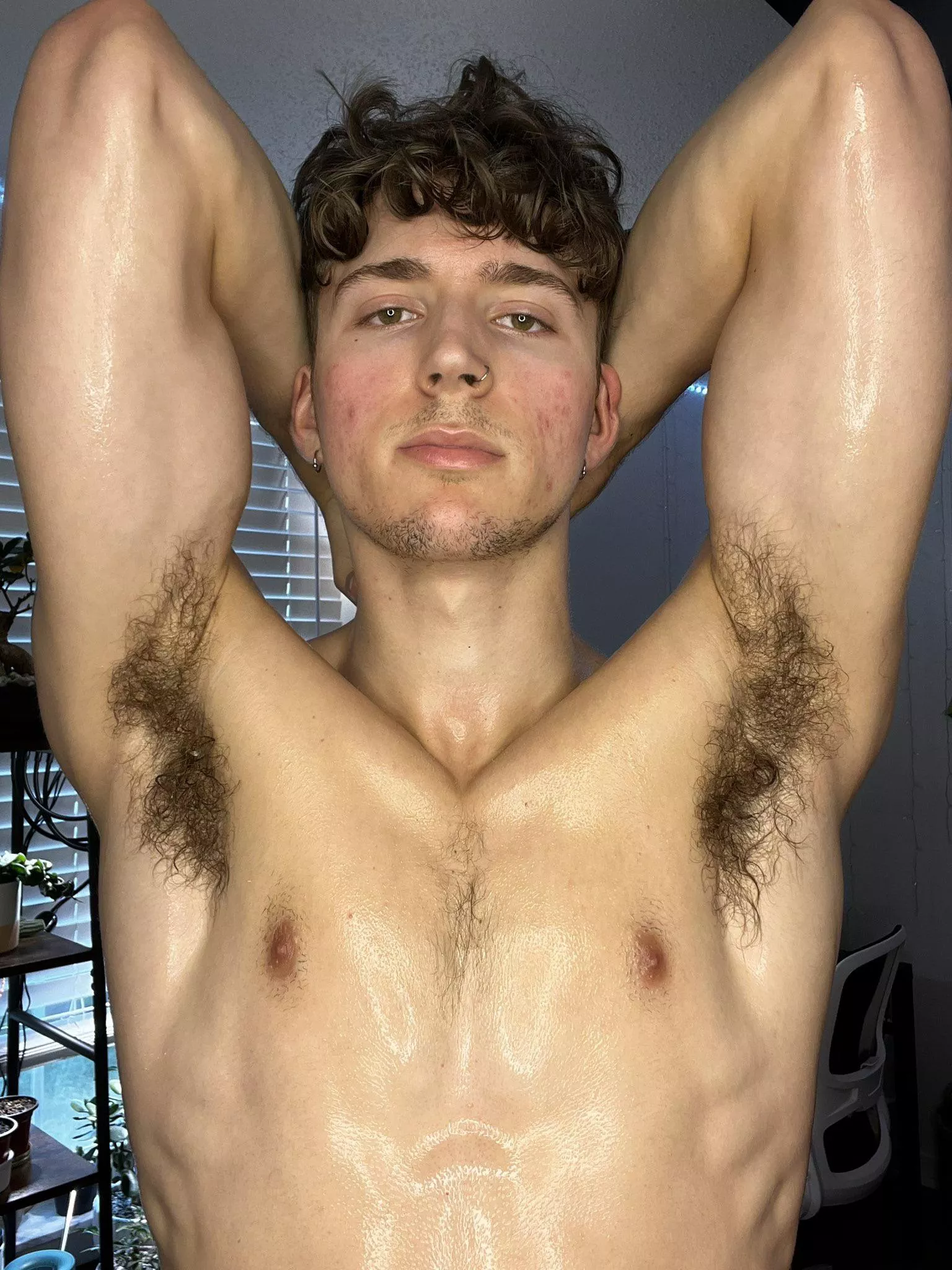 Would you sniff his pits? ðŸ˜ˆ