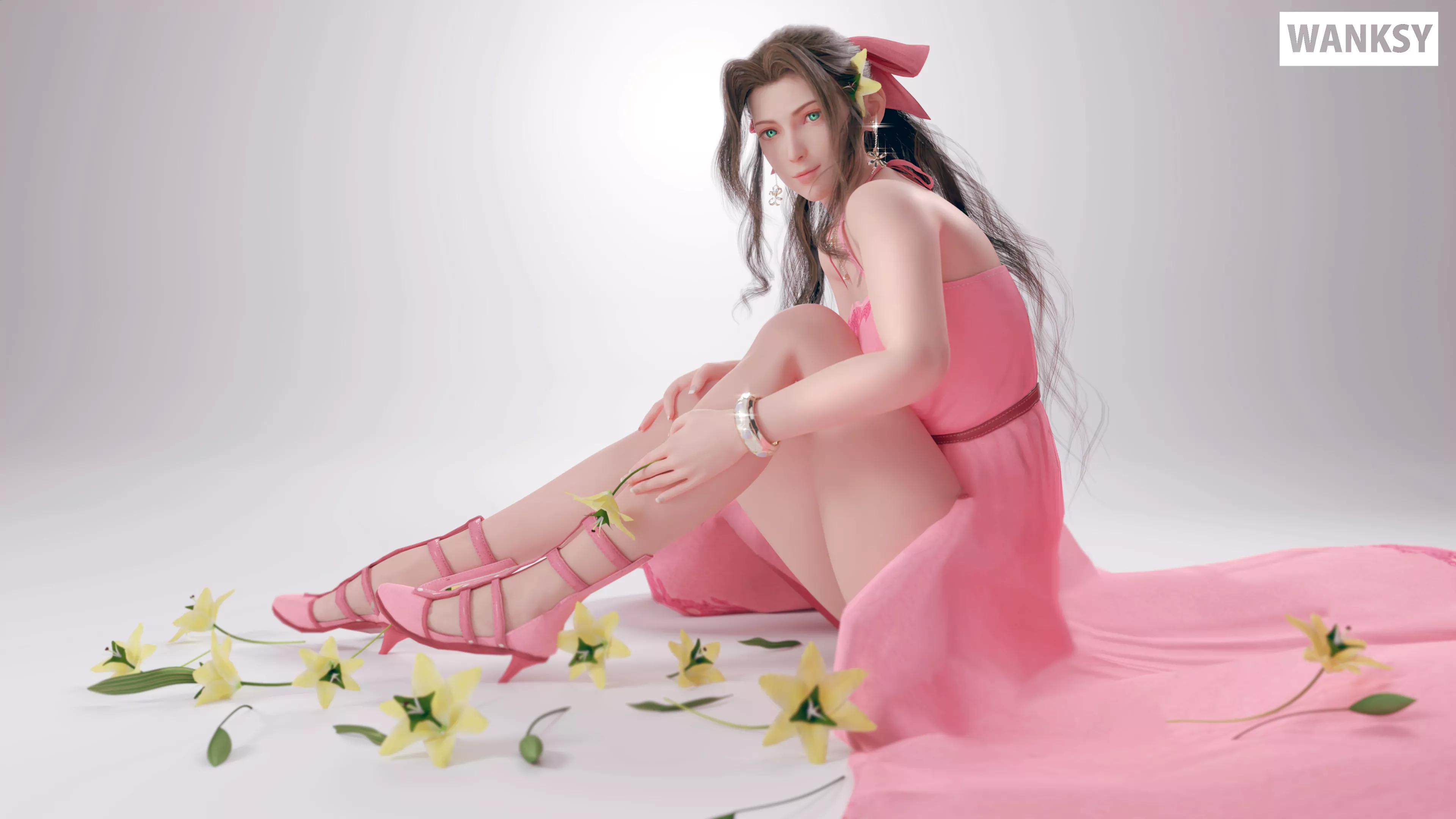 Aerith - The Flower Lady (Wanksy)