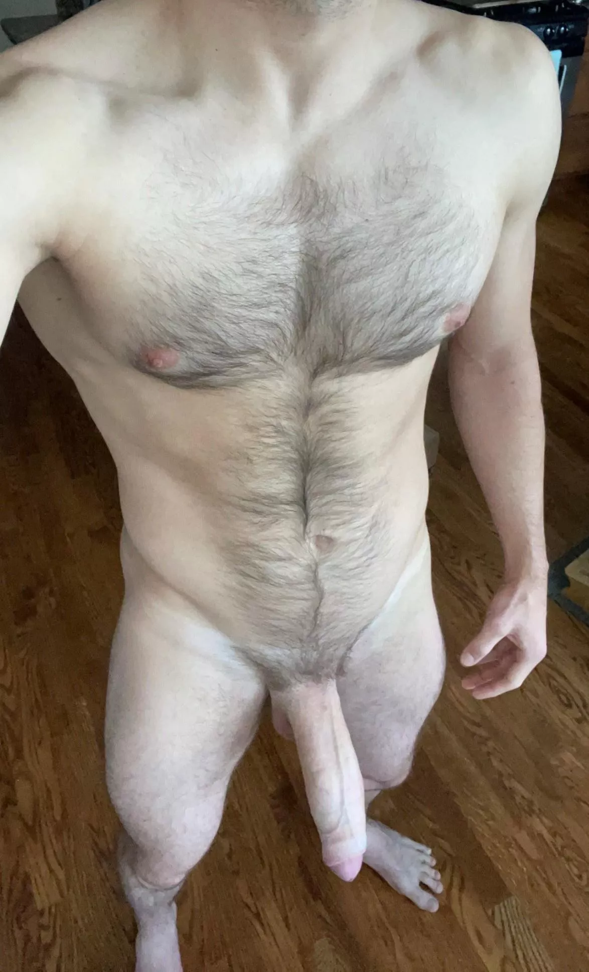 Almost [40] yo dad needing someone to milk my big cock. Who's offering?