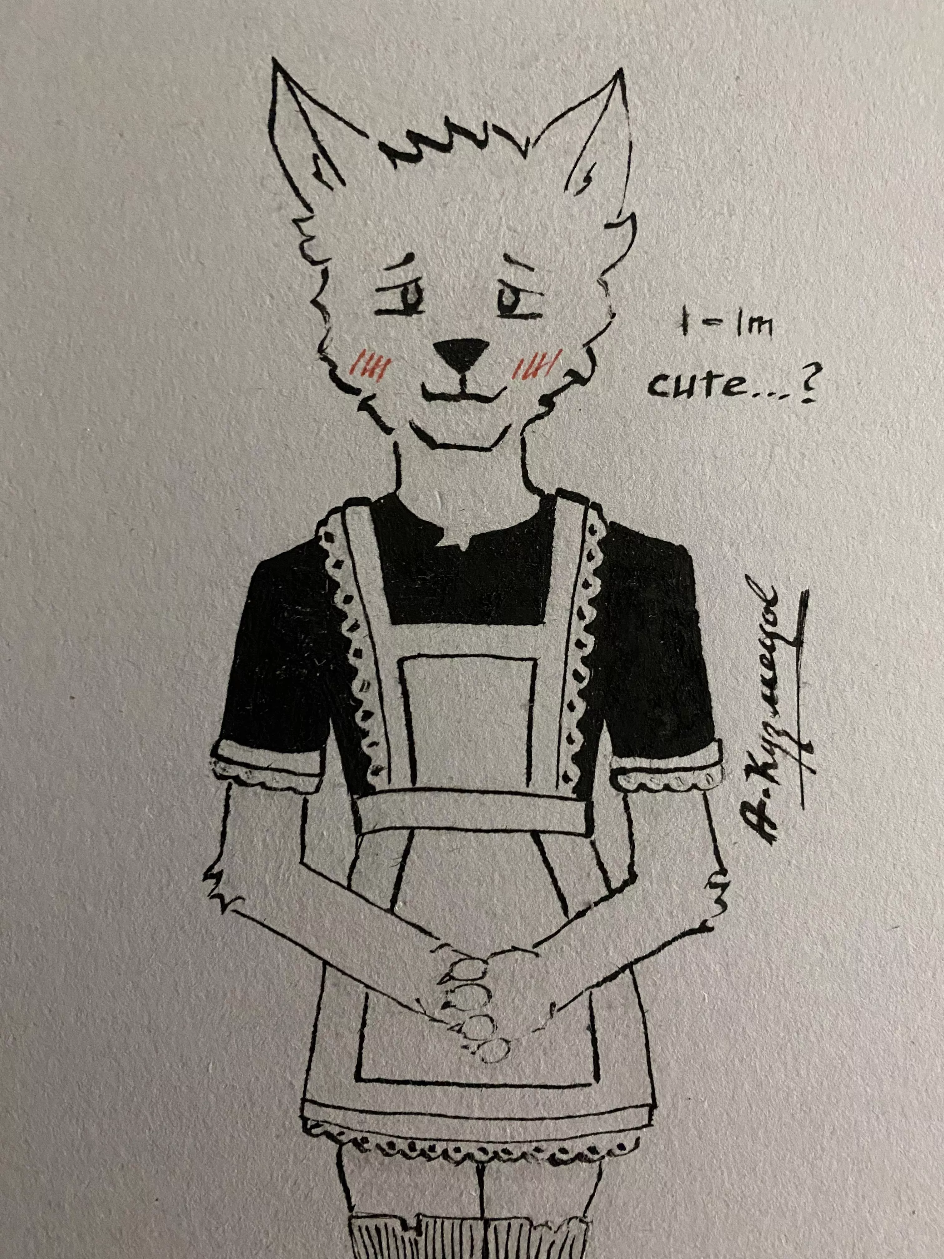 Belka The Maid (By Me)