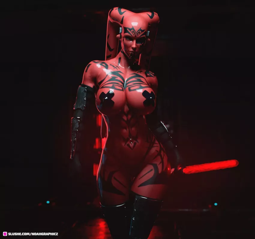 darth talon ❤️🖤❤️ (noahgrapicz)