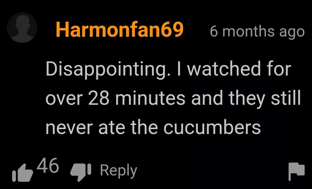 EAT THE DAMN CUCUMBERS