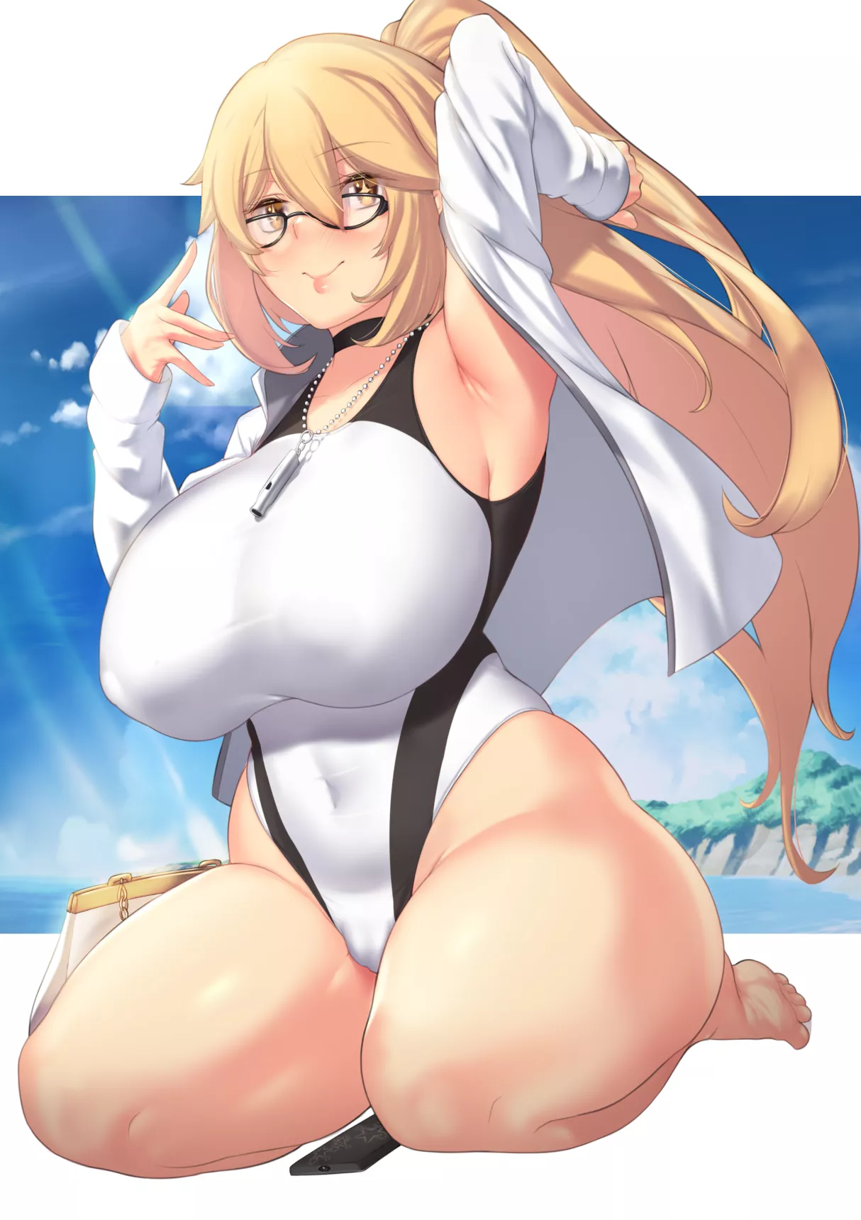 Jeanne Swimsuit Ruler (Aster Crowley) [Fate]