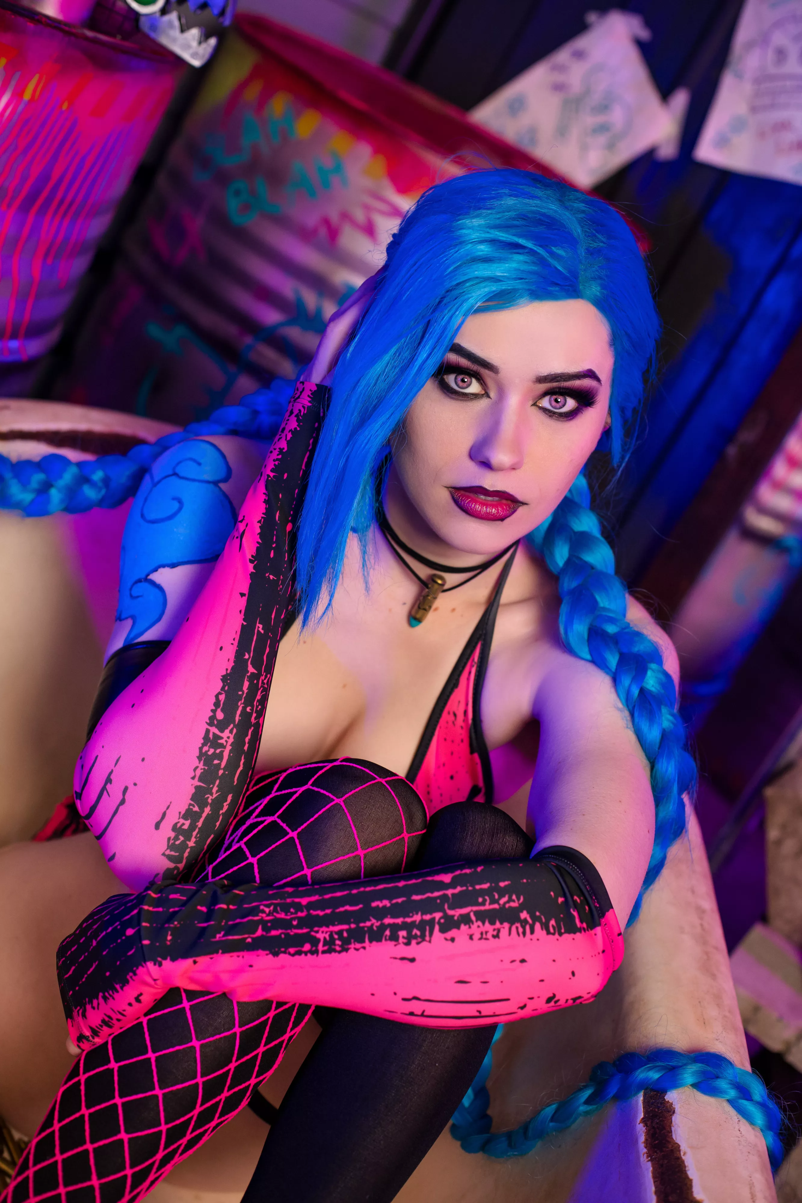 Jinx (League of Legends) by Nichameleon