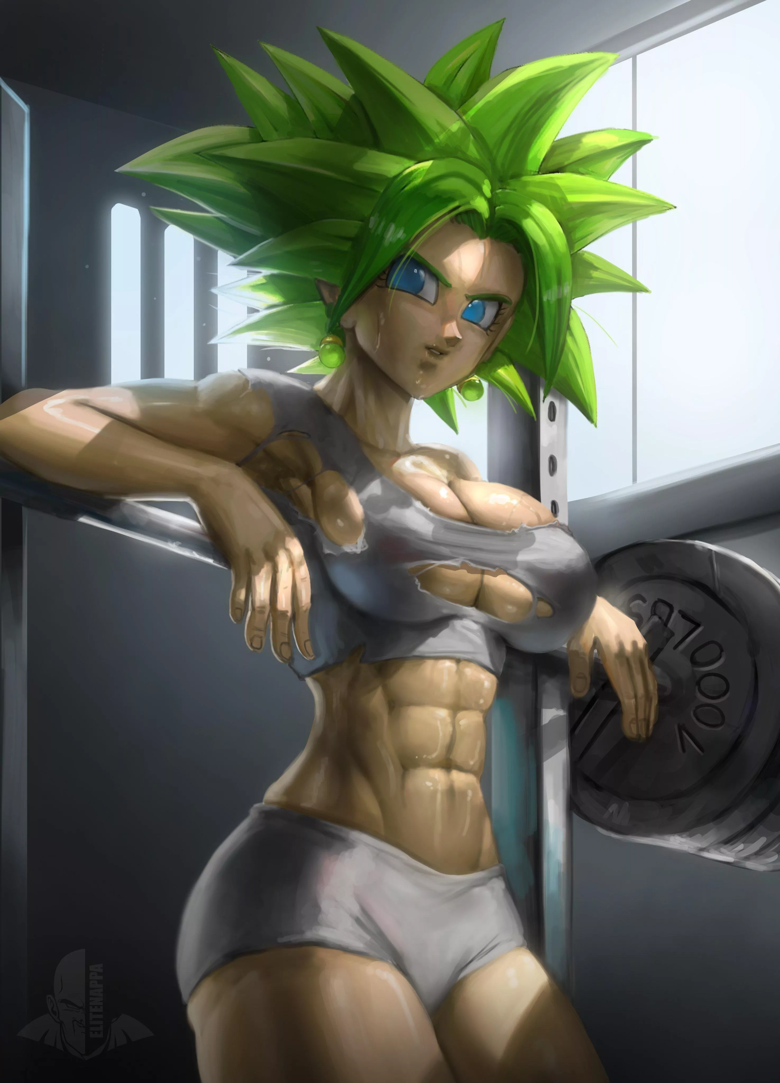 Kefla gym session (@Elitenappa1) [Dragon Ball]